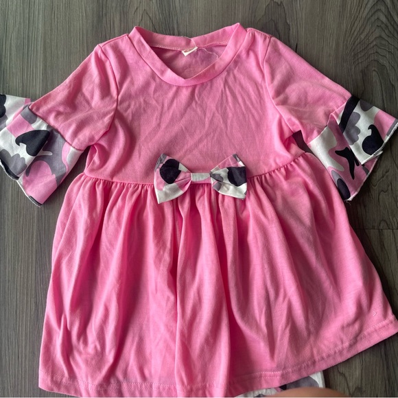 Toddler Girl Size 12-24 months Pink Floral NWOT Bundle Sets - Picture 4 of 11